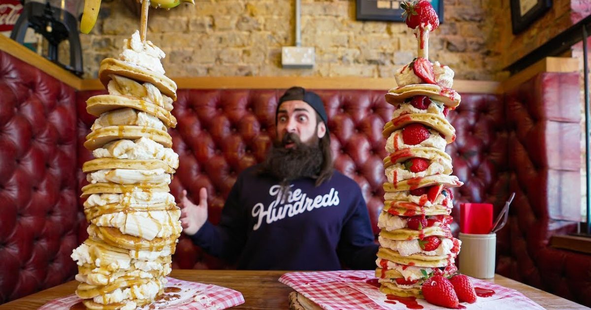 Pancake Stack Challenge at Polo Bar / Beardtown