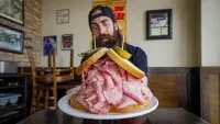Giant Corned Beef Sandwich Challenge thumbnail