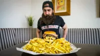 Beasty Bottle Bacon Burger Challenge thumbnail