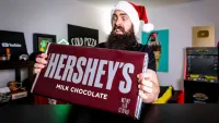 World's Biggest Hershey's Bar Challenge thumbnail