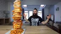 Biggest KFC Tower Burger Challenge thumbnail