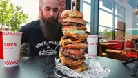 Biggest Five Guys Burger Challenge thumbnail