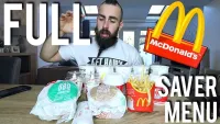Entire McDonald's UK Saver Menu Challenge thumbnail