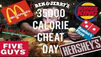 35,000 Calorie Cheat Day Challenge thumbnail