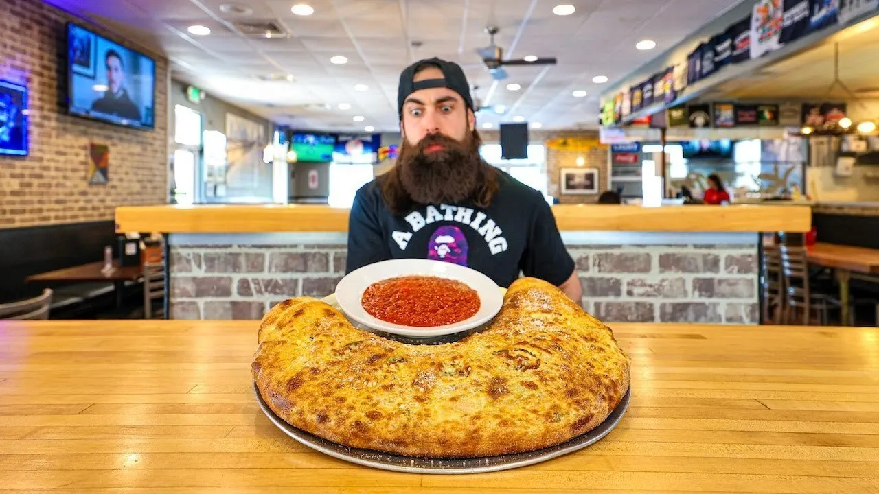 Thumbnail for the Ultimate Stromboli Challenge at Johnny Brusco's New York Style Pizza video