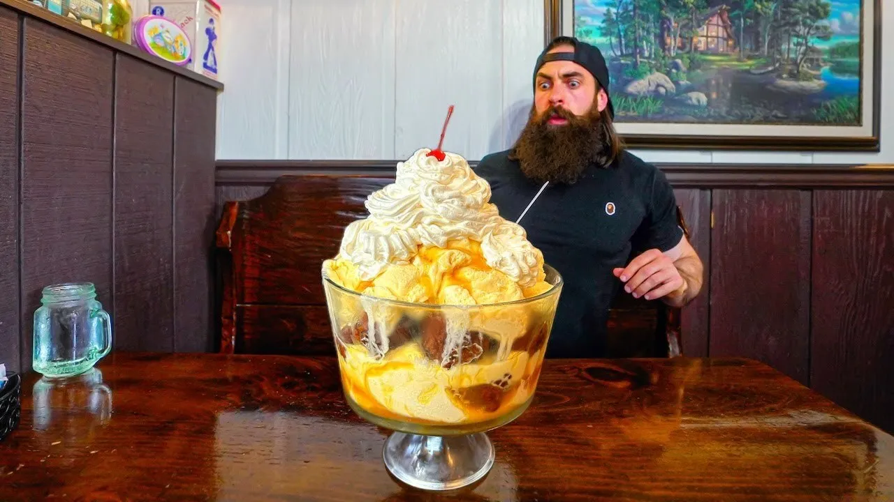Thumbnail for the Apple Fritter Sundae Challenge at Dutch Pantry Family Restaurant video