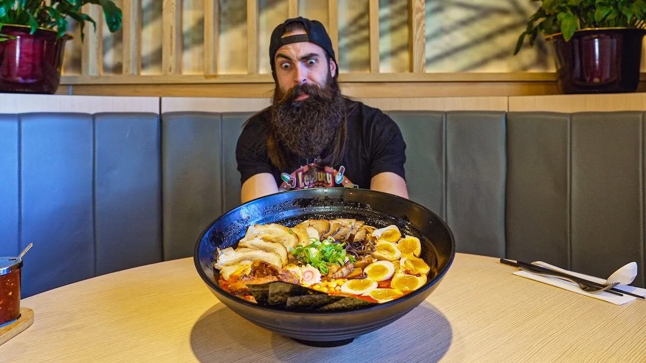 Thumbnail for the Super Bowl Challenge at Ippon Ramen video