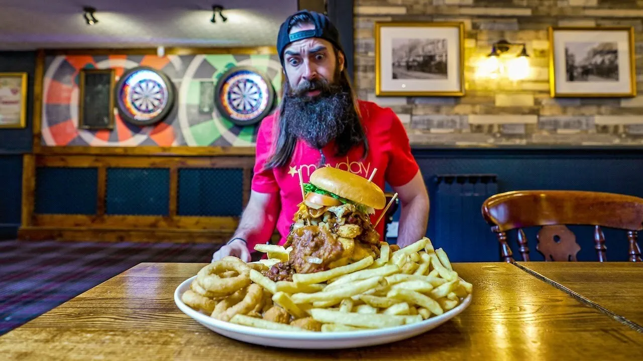 Thumbnail for the Burger Challenge at Clocktower video