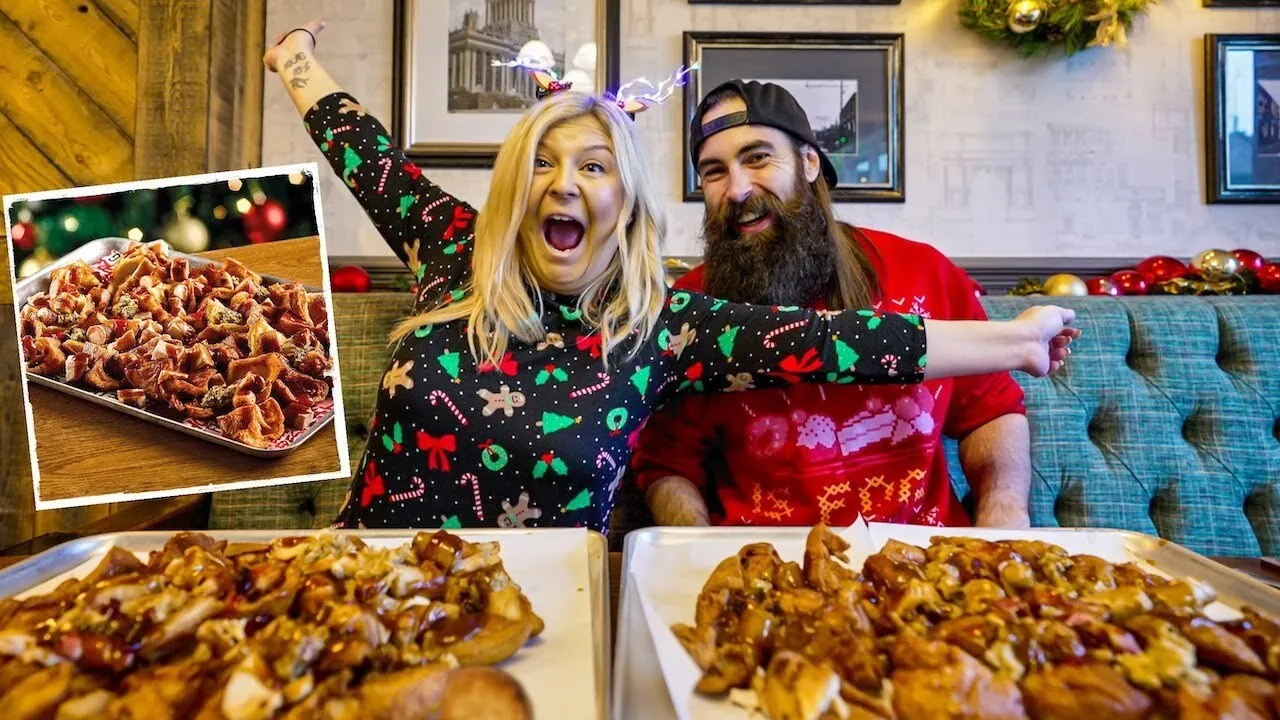 Thumbnail for the Christmas Nachos Challenge at The Angel Inn video