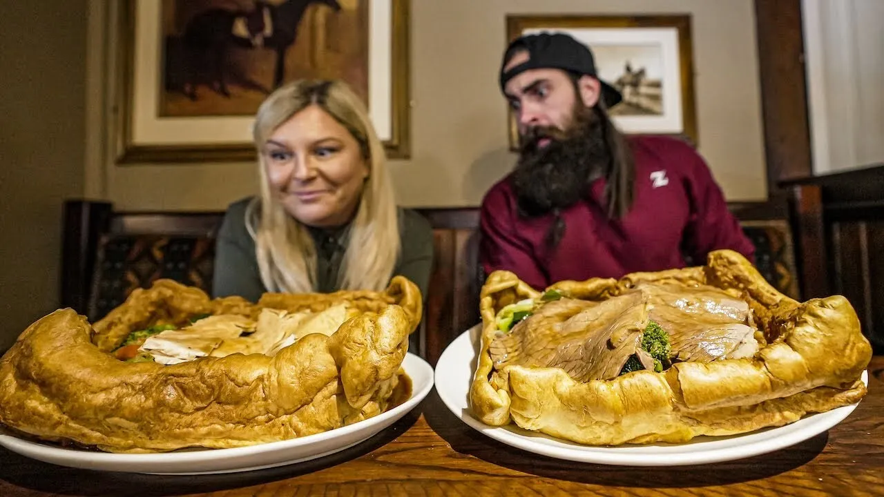 Thumbnail for the Monster Yorkshire Pudding Challenge at Molescroft Inn video