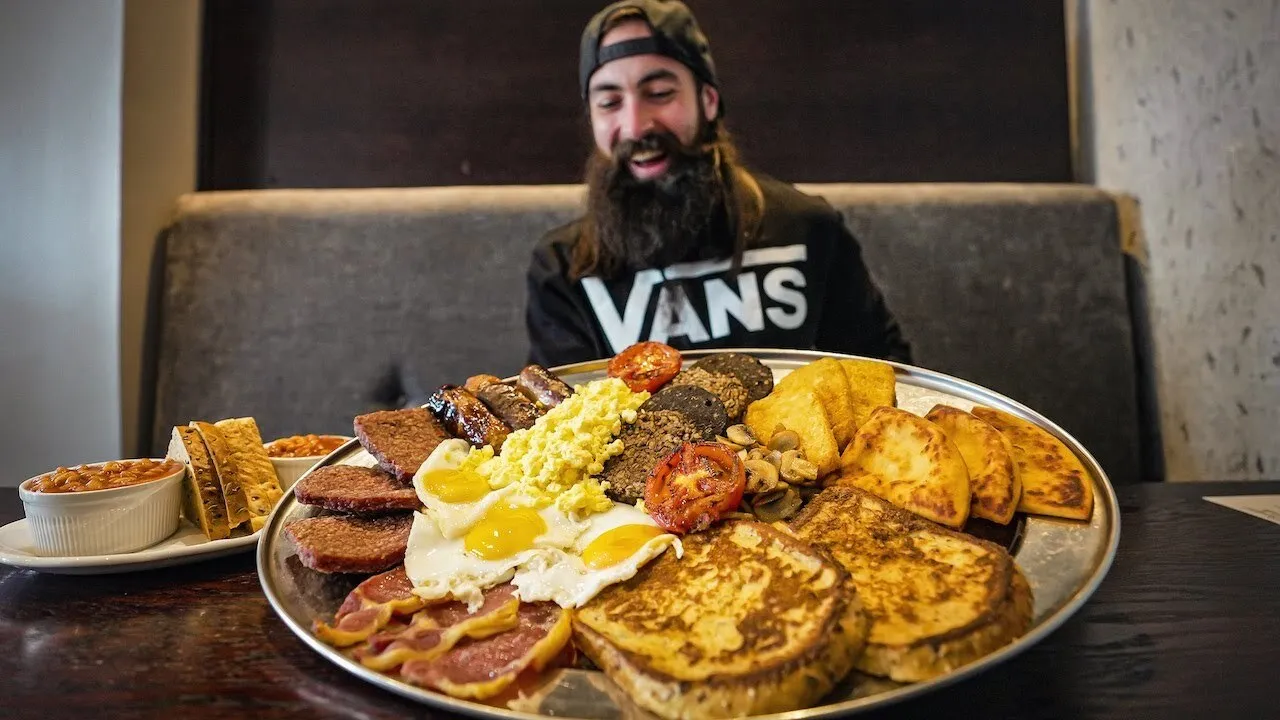Thumbnail for the Full Scottish Breakfast Challenge at The Plough video