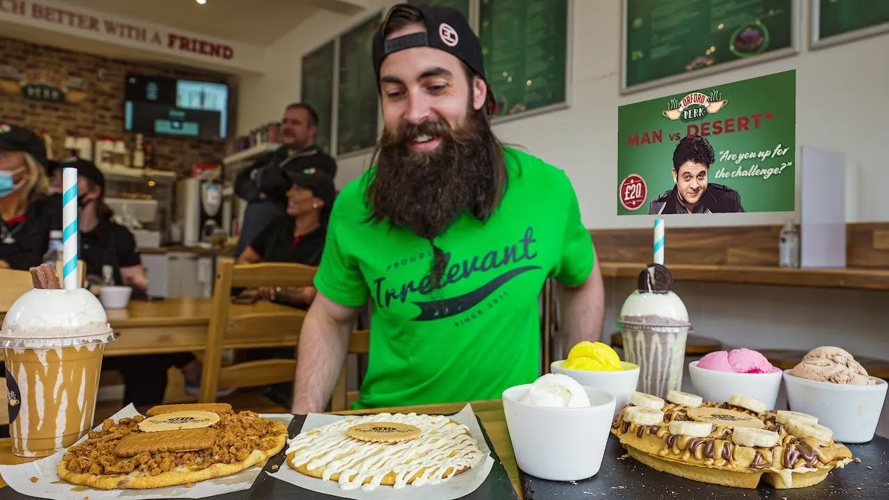 Thumbnail for the Man vs. Dessert Challenge at Orford Perk video