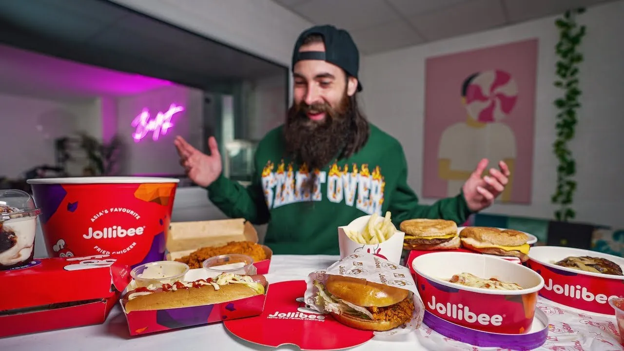 Thumbnail for the Full Jollibee Menu Challenge at Beard HQ video