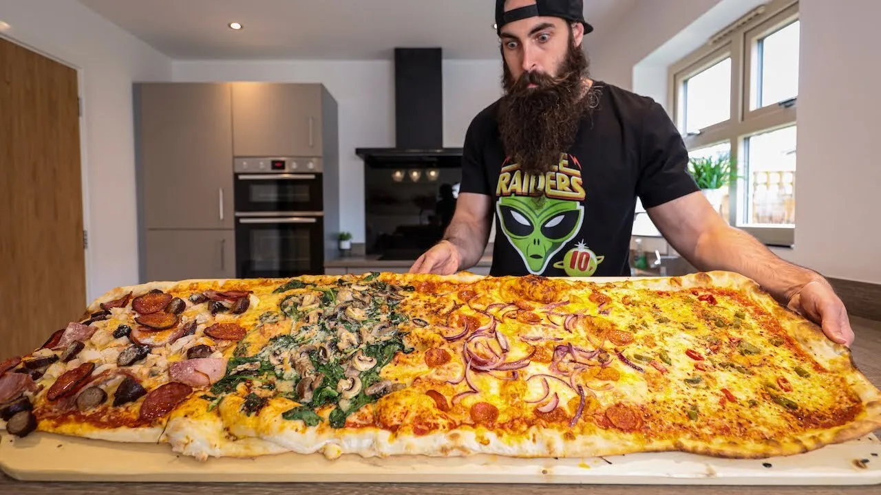 Thumbnail for the Metre Pizza Challenge at Beard HQ video
