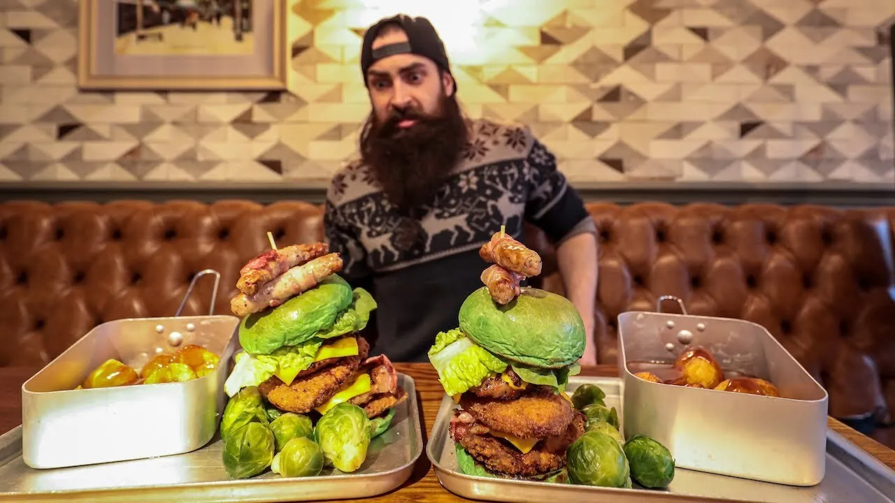 Thumbnail for the St. Nicholas Burger Challenge at The Quakerwood video