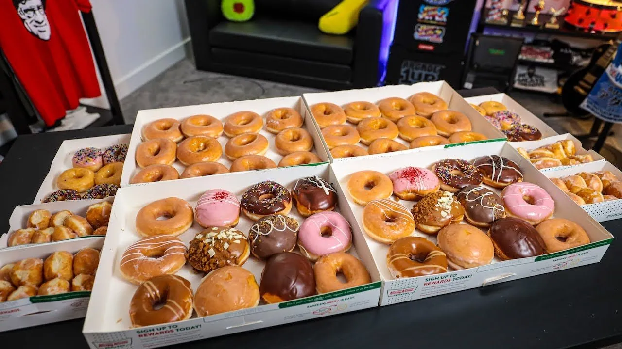Thumbnail for the Krispy Kreme Hero Bundle Challenge at Beard HQ video