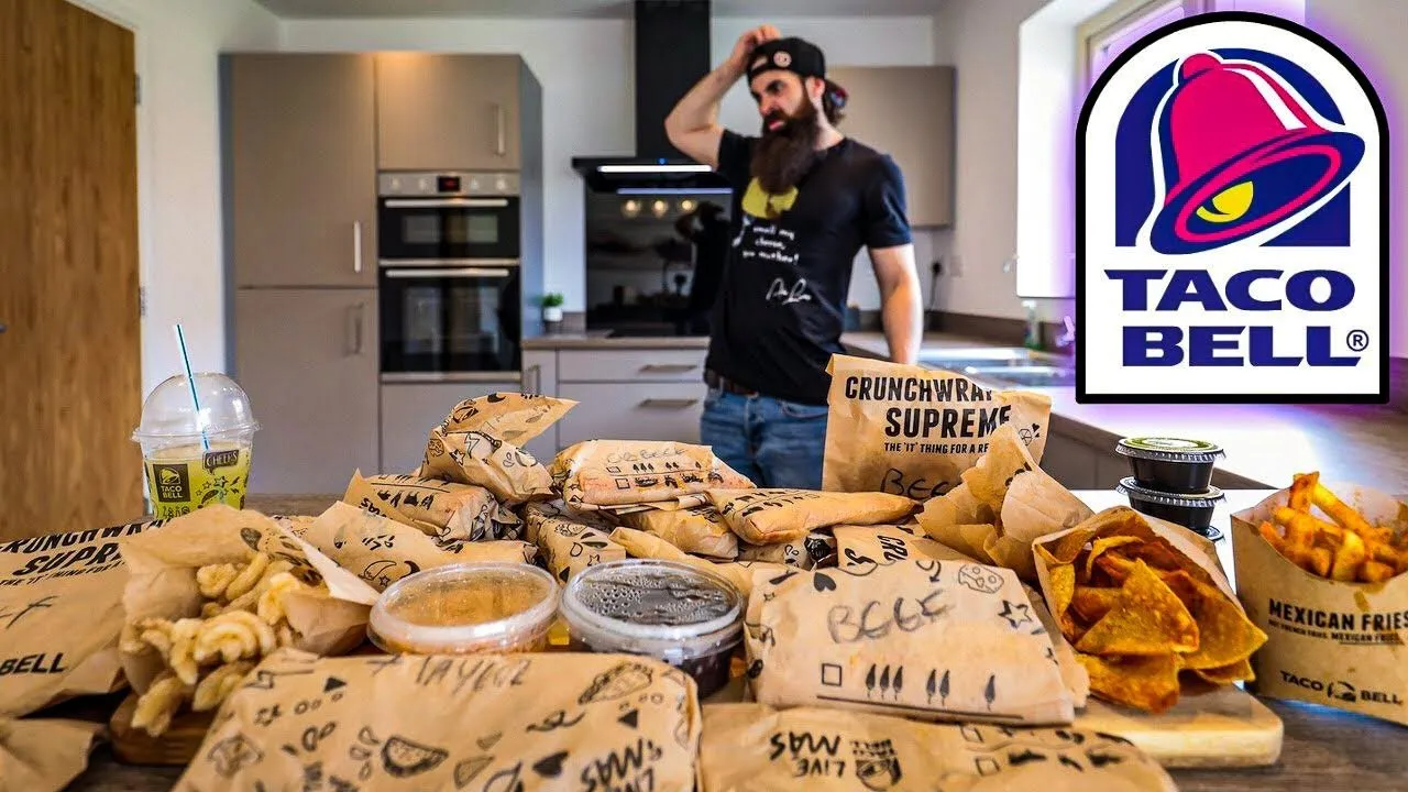 Thumbnail for the Entire Taco Bell Menu Challenge at Beard HQ video