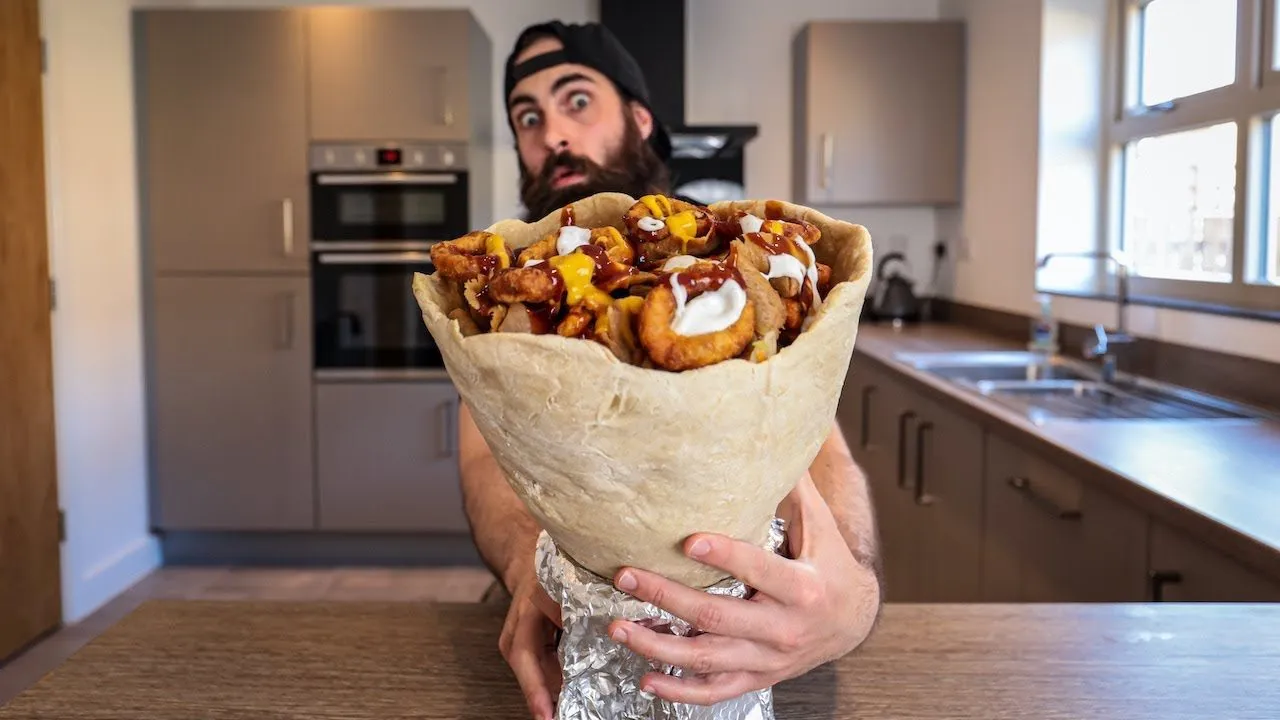 Thumbnail for the Kebab Shop Mega Cone Challenge at Beard HQ video