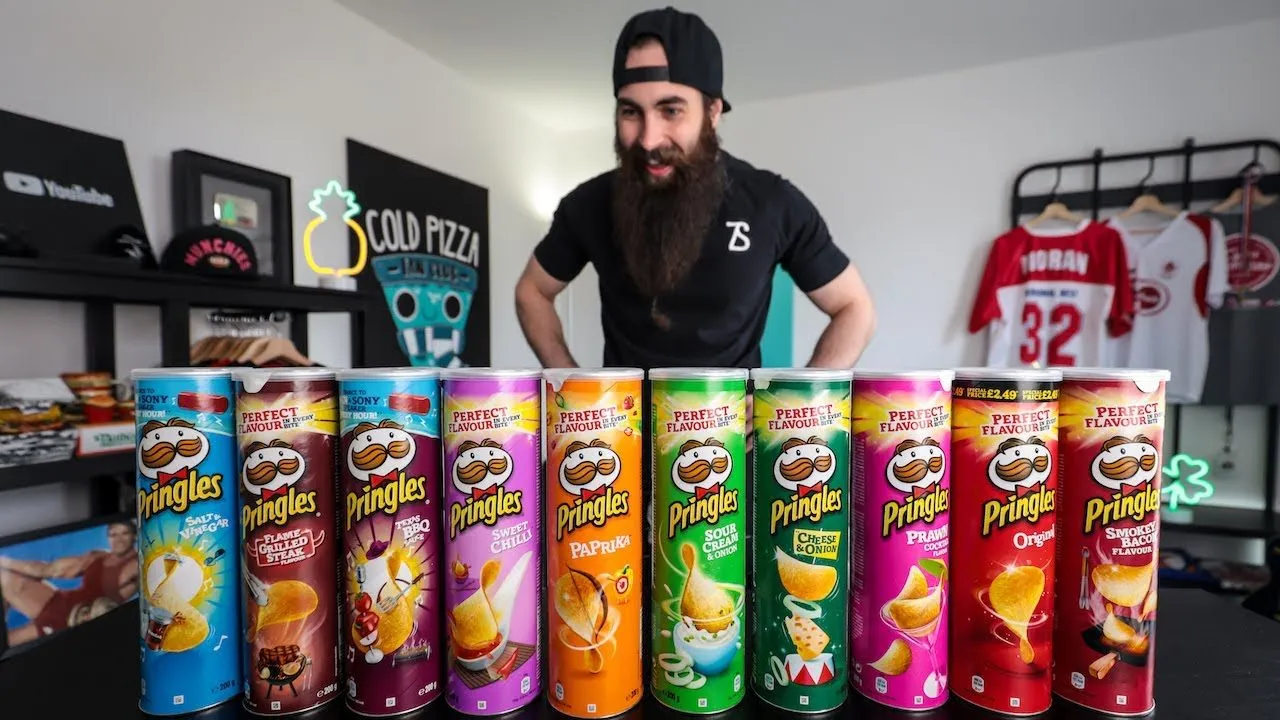 Thumbnail for the 1,000 Pringles Challenge at Beard HQ video
