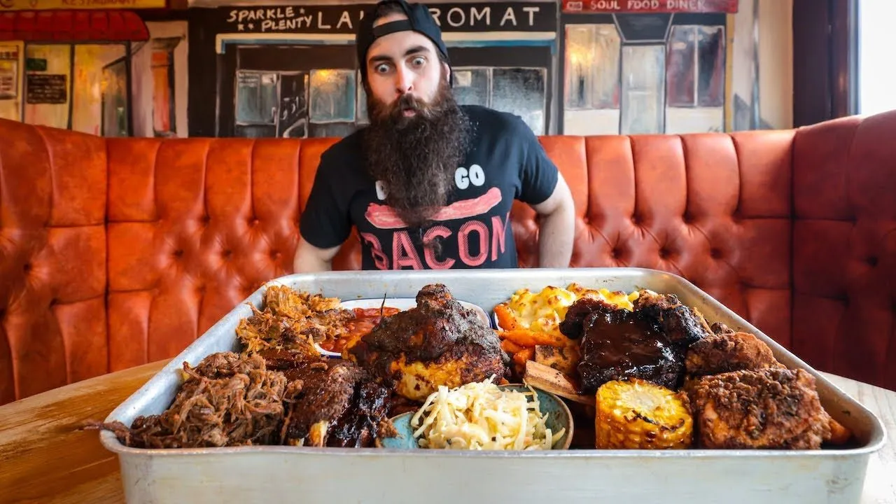 Thumbnail for the Butcher's Block BBQ Challenge at Reubens 46 video