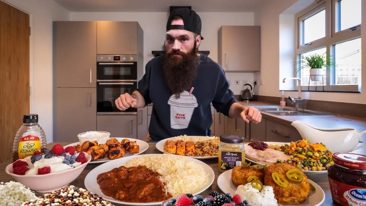 Thumbnail for the Tyson Fury's Daily Diet Challenge at Beard HQ video