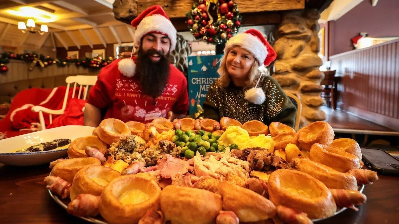 Thumbnail for the Christmas Dinner Challenge at Barnbow video
