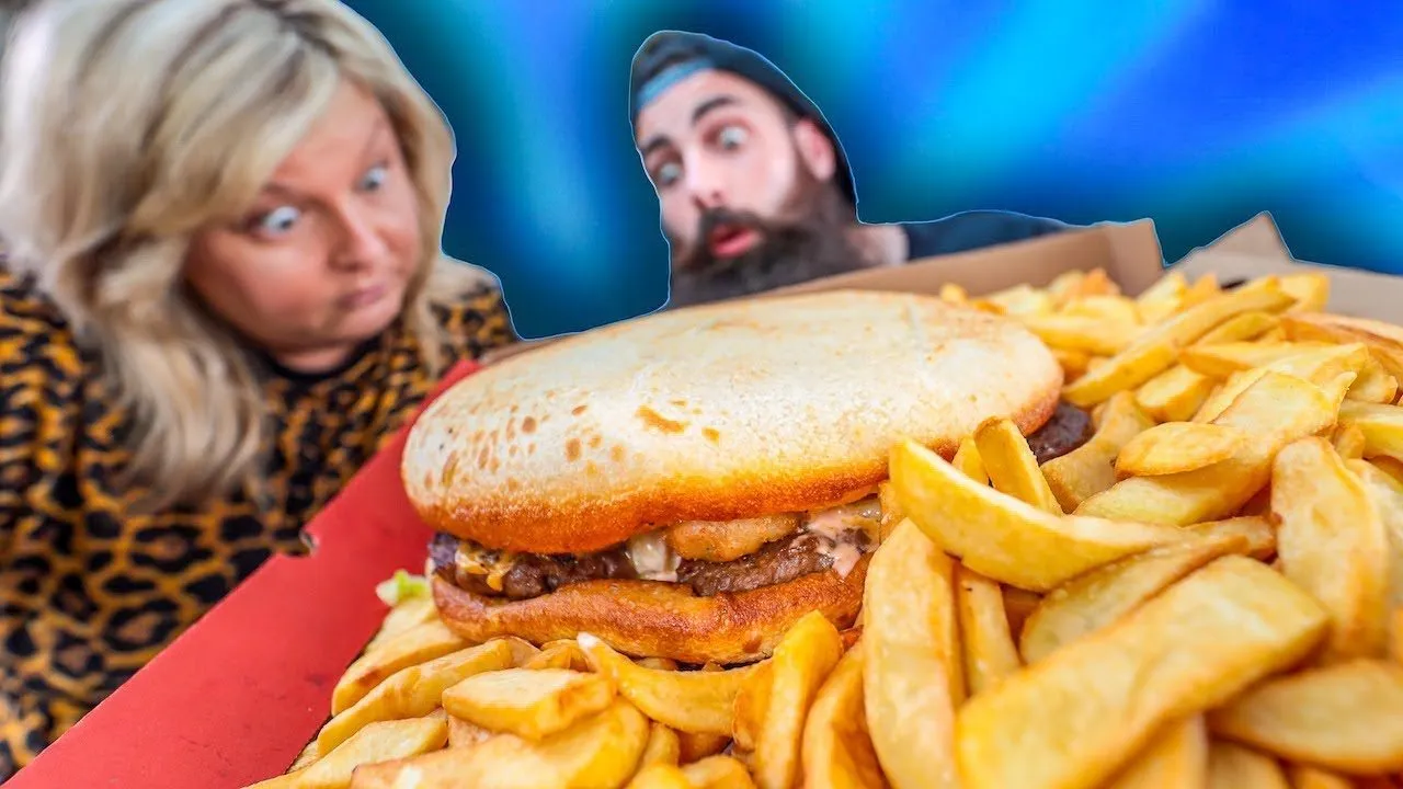 Thumbnail for the Man vs. Beef Challenge at Chatanoogas video