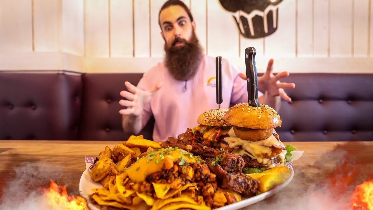 Thumbnail for the Grill Platter Challenge at Sweet Diner video
