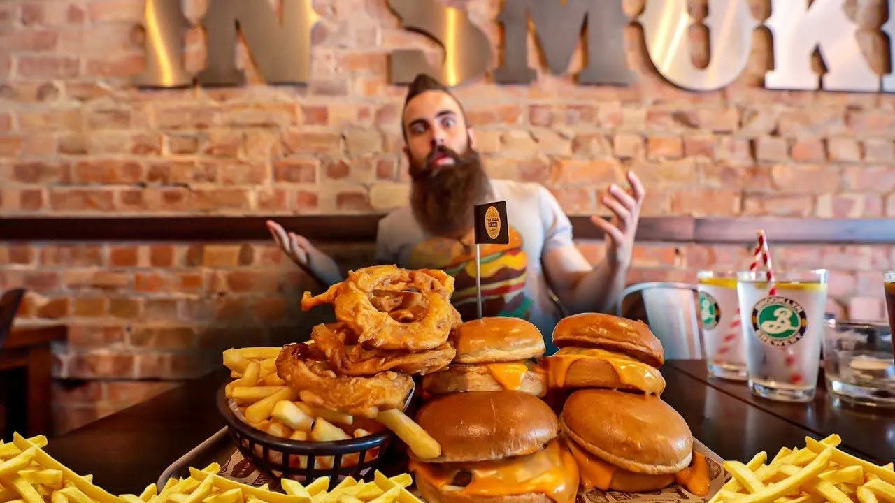 Thumbnail for the Mammoth Slider Challenge at The Grill Shed video