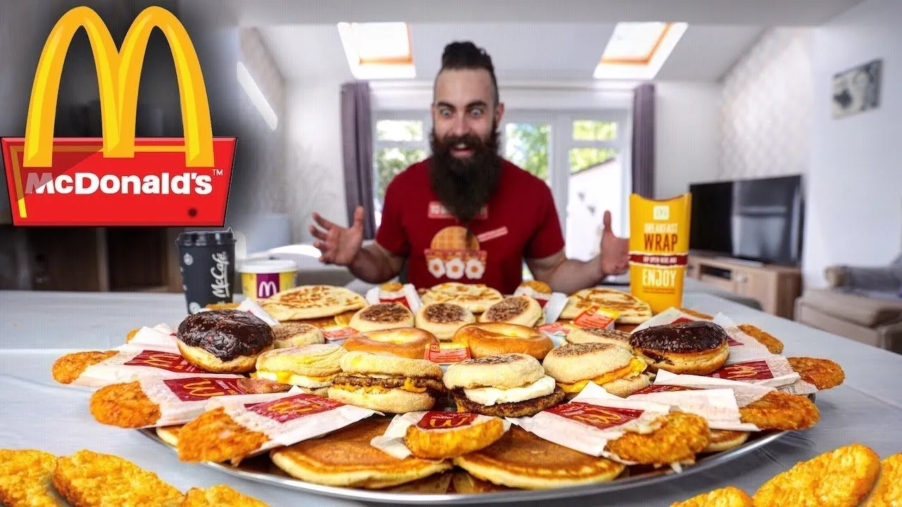 Thumbnail for the Biggest McDonald's Breakfast Challenge at Beard HQ video