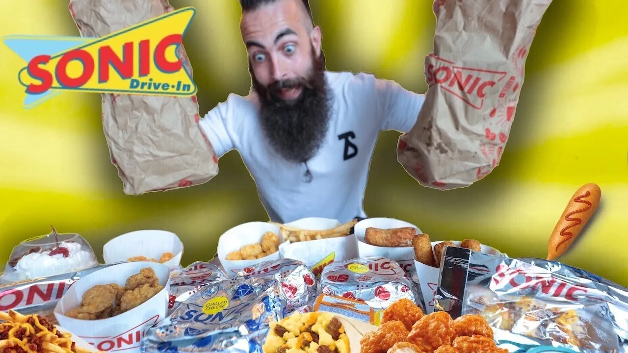 Thumbnail for the Sonic Drive-in Full Value Menu Challenge at Sonic video