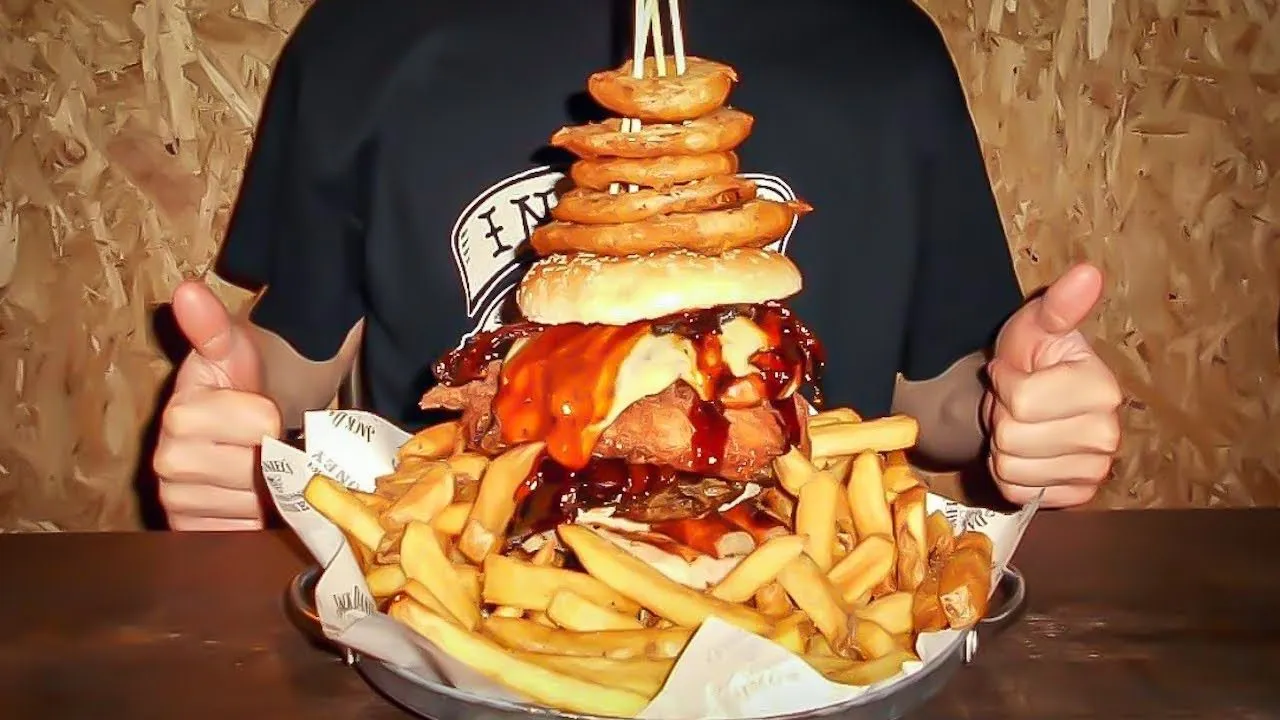Thumbnail for the Bronco Burger Challenge at Bronco's Rodeo video