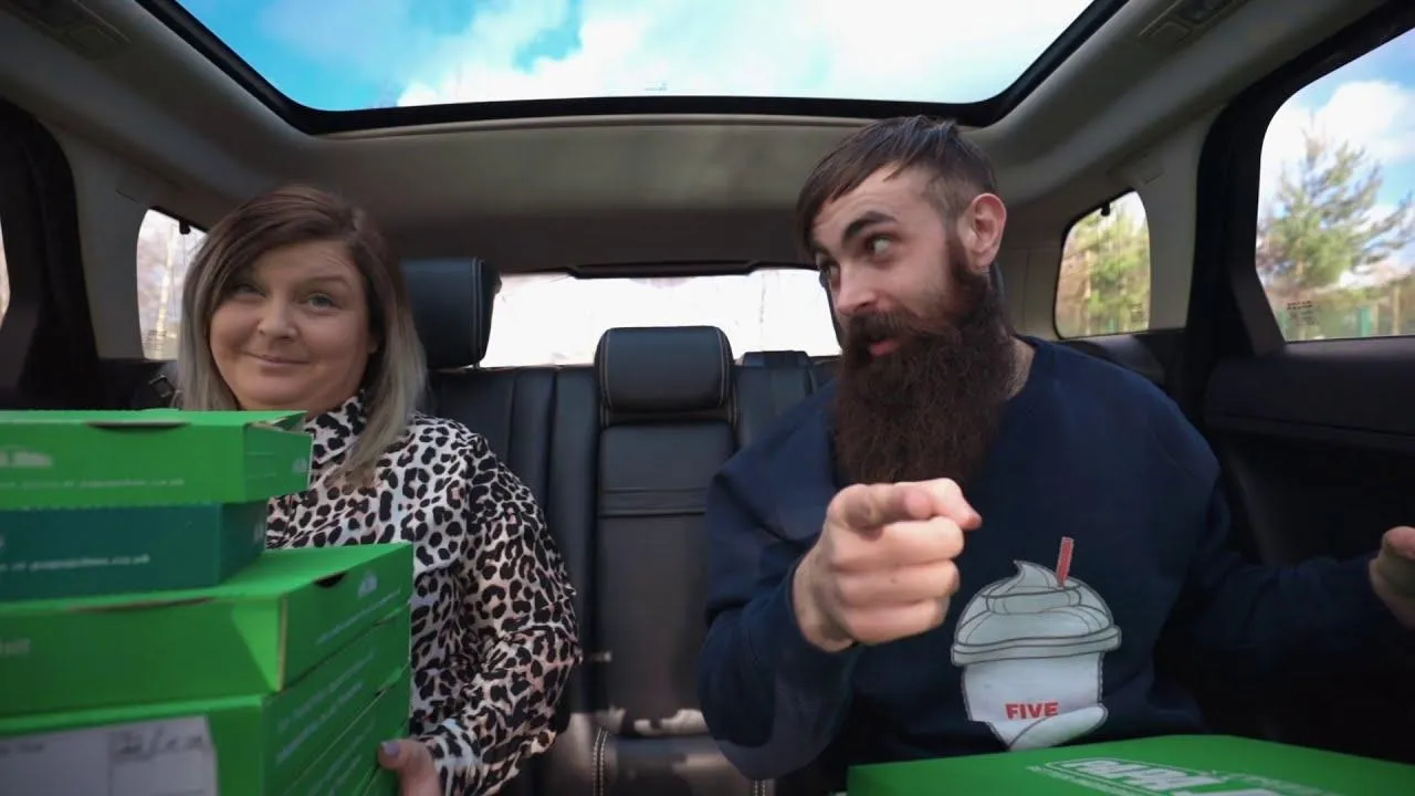 Thumbnail for the Papa John's Valentine's Day Feast Challenge at Beardmobile video