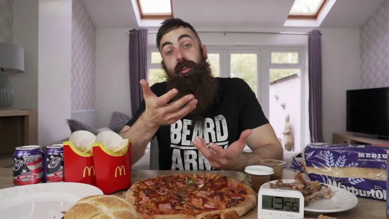 Thumbnail for the Death Row Meal Challenge at Beard HQ video