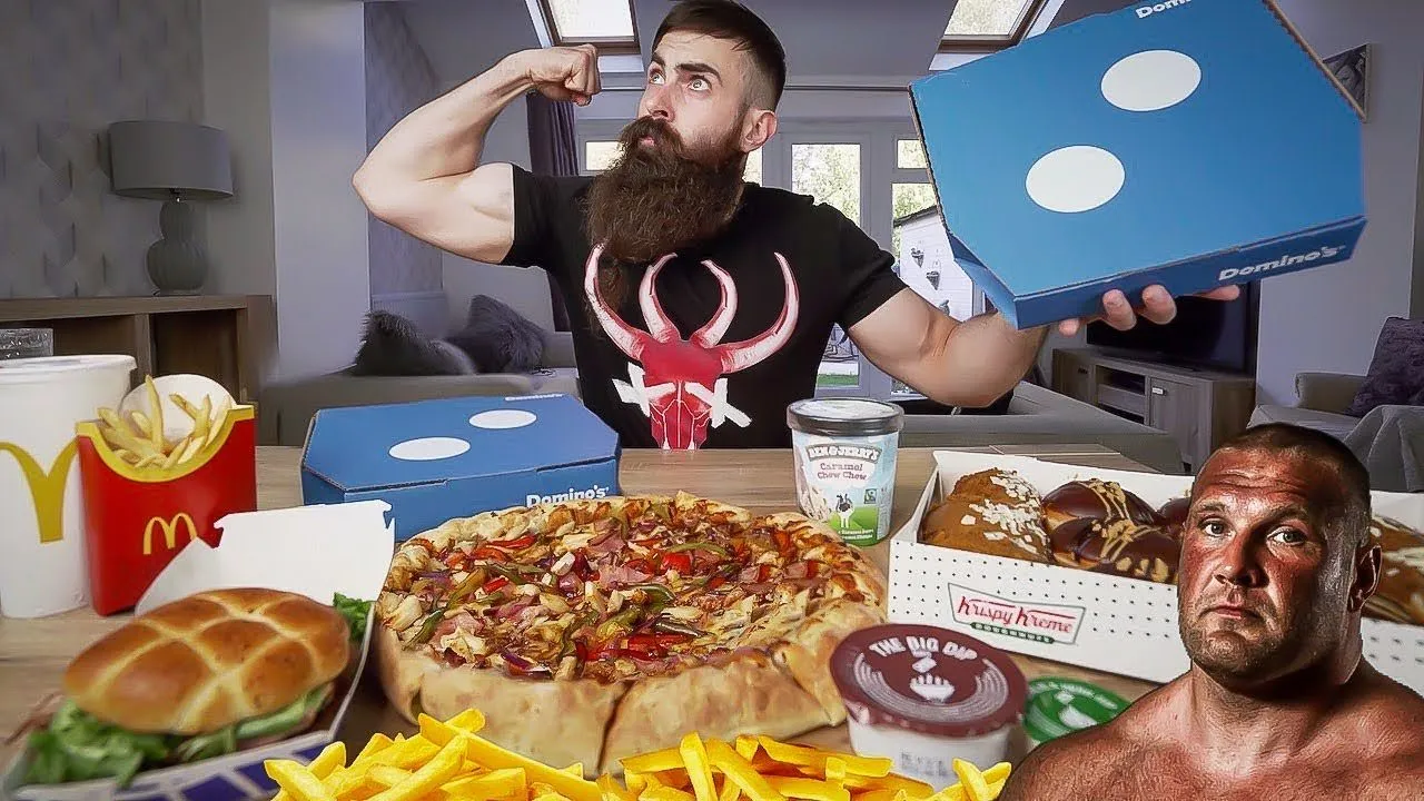 Thumbnail for the Terry Hollands' Cheat Meal Challenge at Beard HQ video