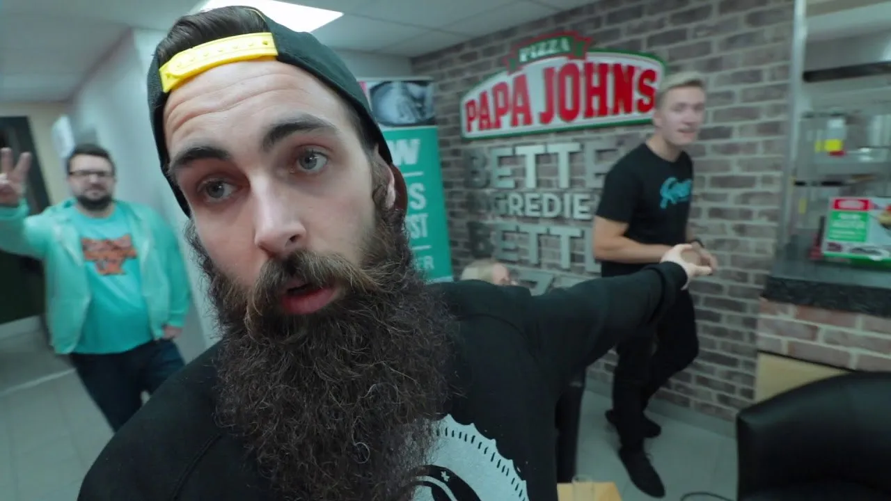 Thumbnail for the Papa John's All-You-Can-Eat Deep Crust Challenge at Papa John's video