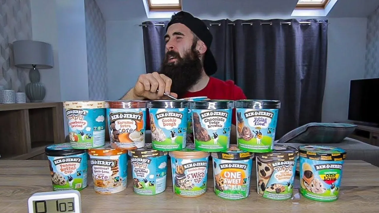 Thumbnail for the Ben & Jerry's 13 Pint Challenge at Beard HQ video