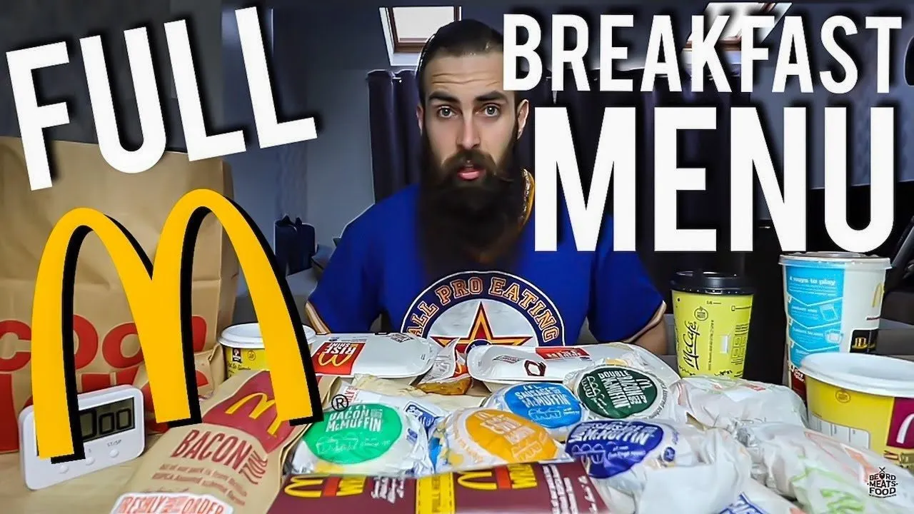 Thumbnail for the Entire McDonald's Breakfast Menu Challenge at Beard HQ video