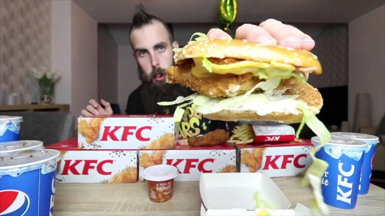 Thumbnail for the Every KFC Box Meal Challenge at Beard HQ video