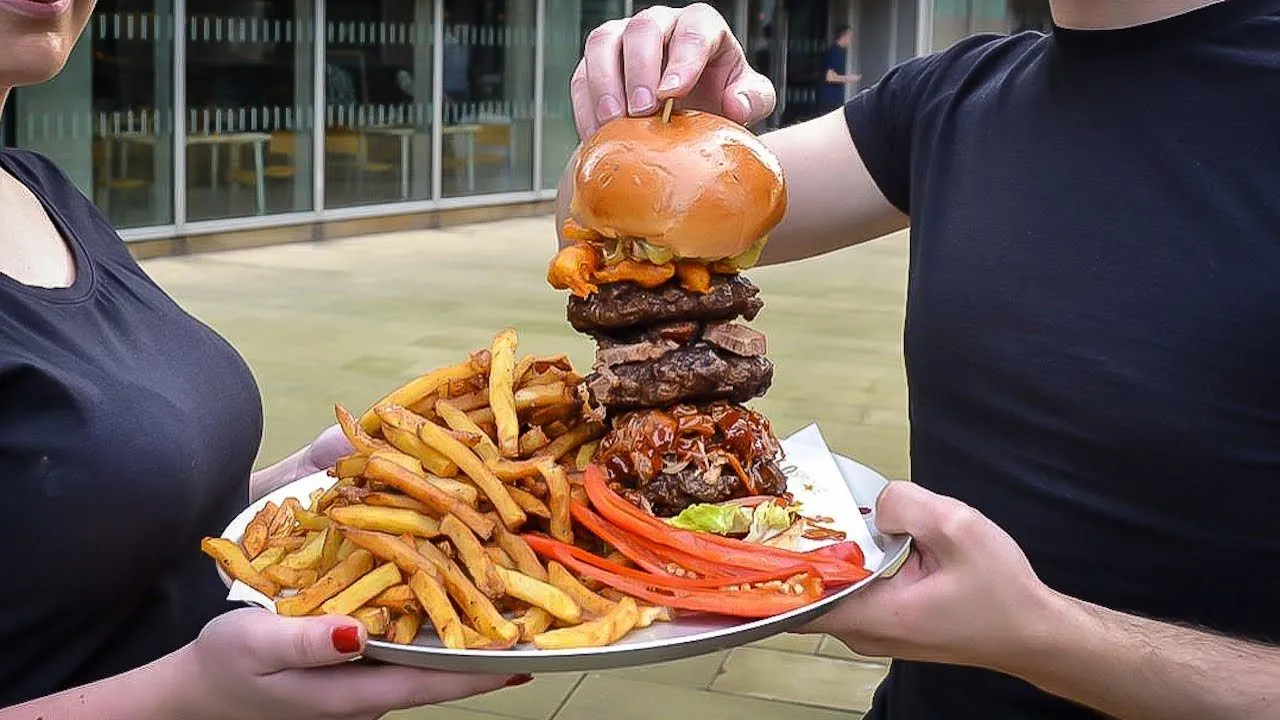 Thumbnail for the Burger & Shake Challenge at Smoke BBQ video