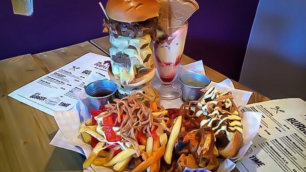 Thumbnail for the Pig Out Challenge at The Purple Pig video