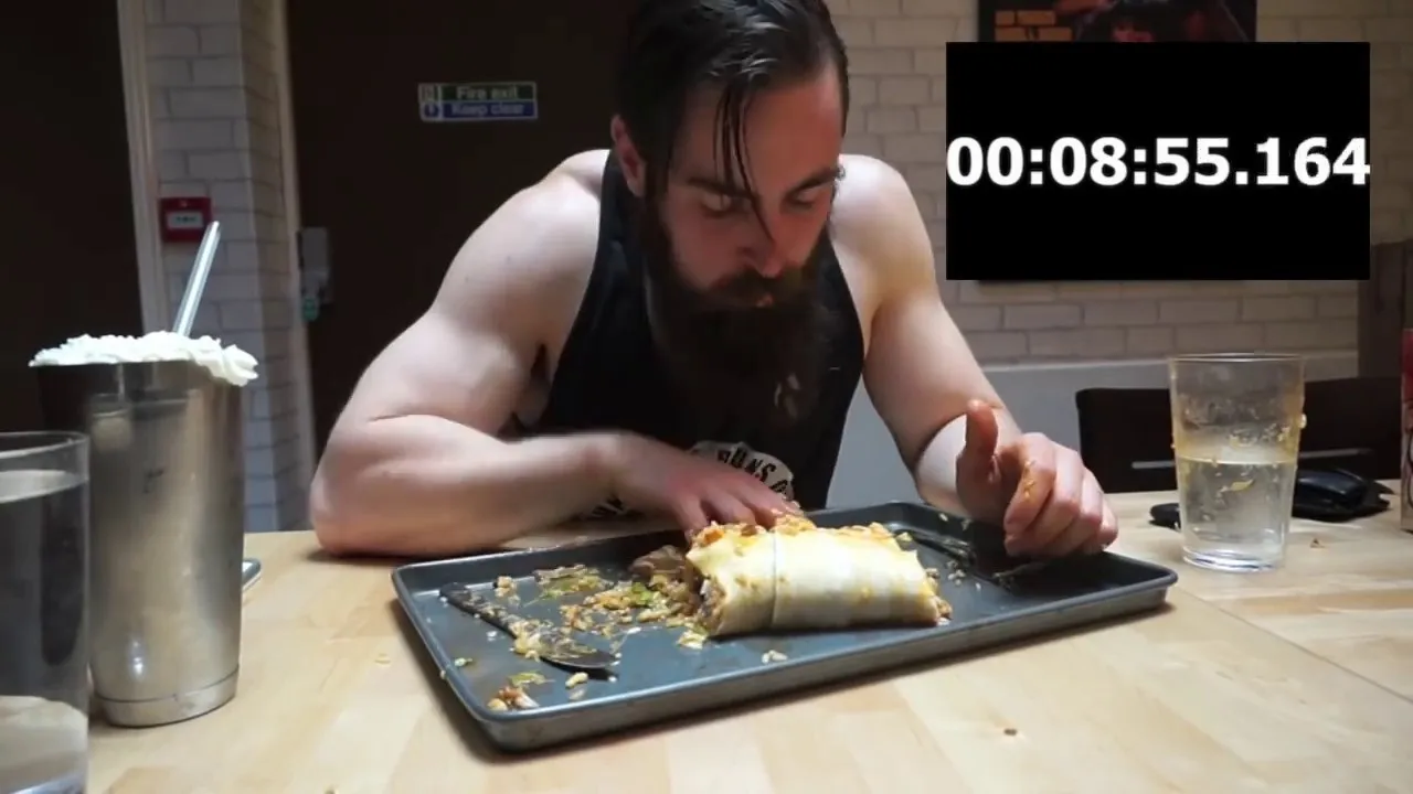 Thumbnail for the Desperate Mexican Burrito Challenge at Smokehouse video