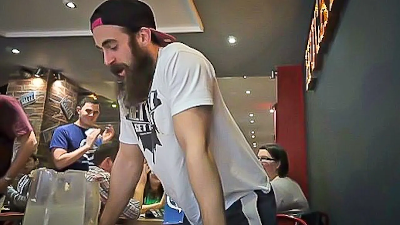 Thumbnail for the Beard's Got Beef Challenge at Huckleberry's Restaurant video