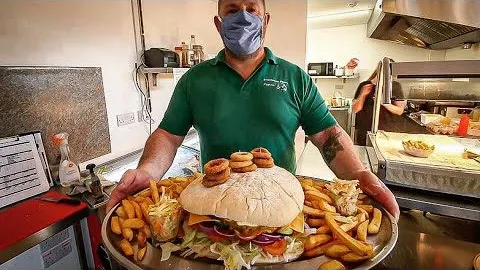 Thumbnail for the Viking Burger Challenge at Shepherd's Place Farm video