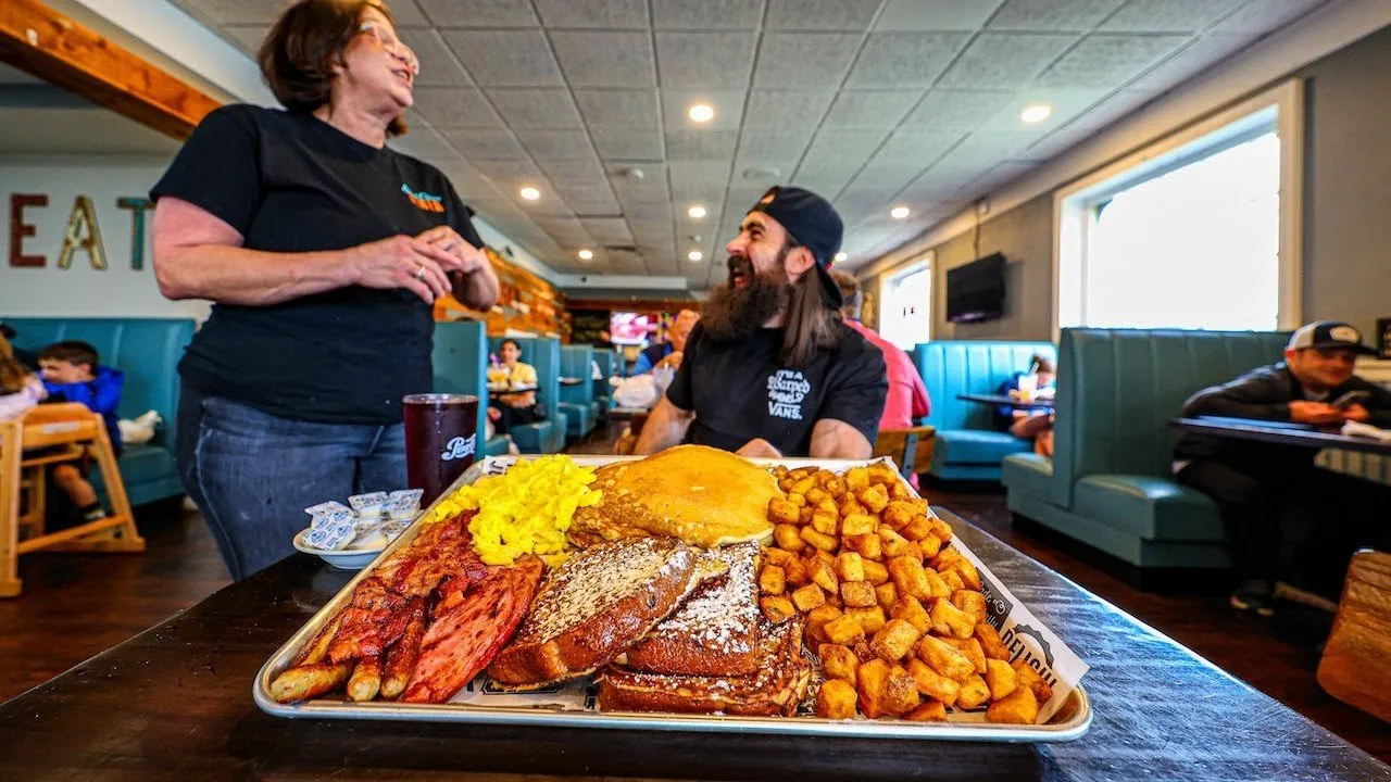 Thumbnail for the Eddie's Ultimate Breakfast Challenge at Second Chance Diner video