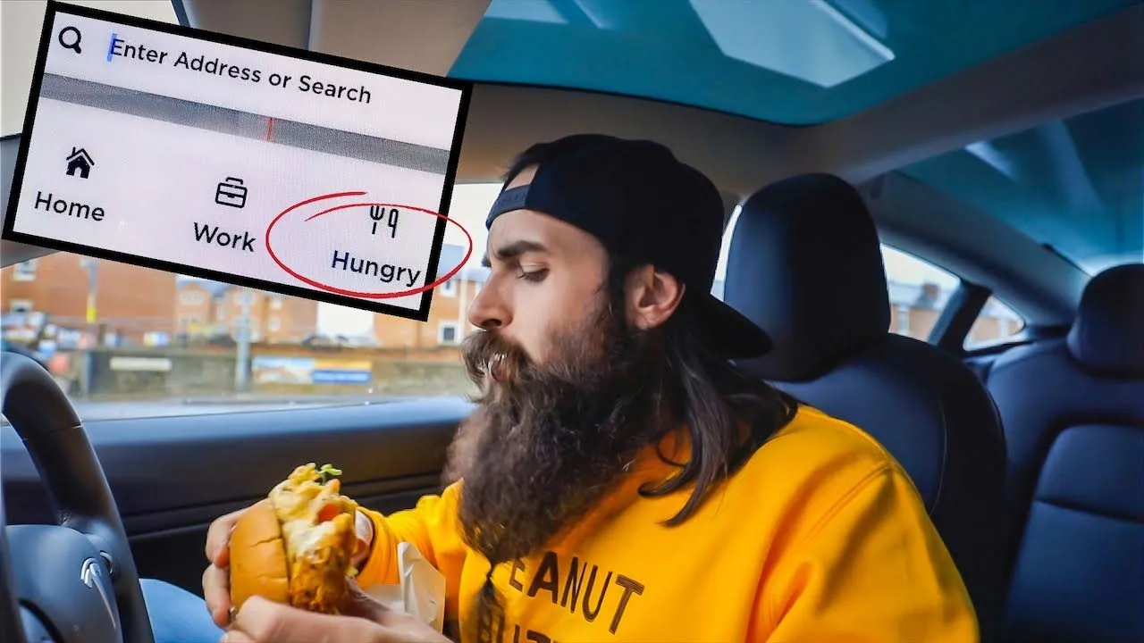 Thumbnail for the Tesla Cheat Day Challenge at Leeds, UK video