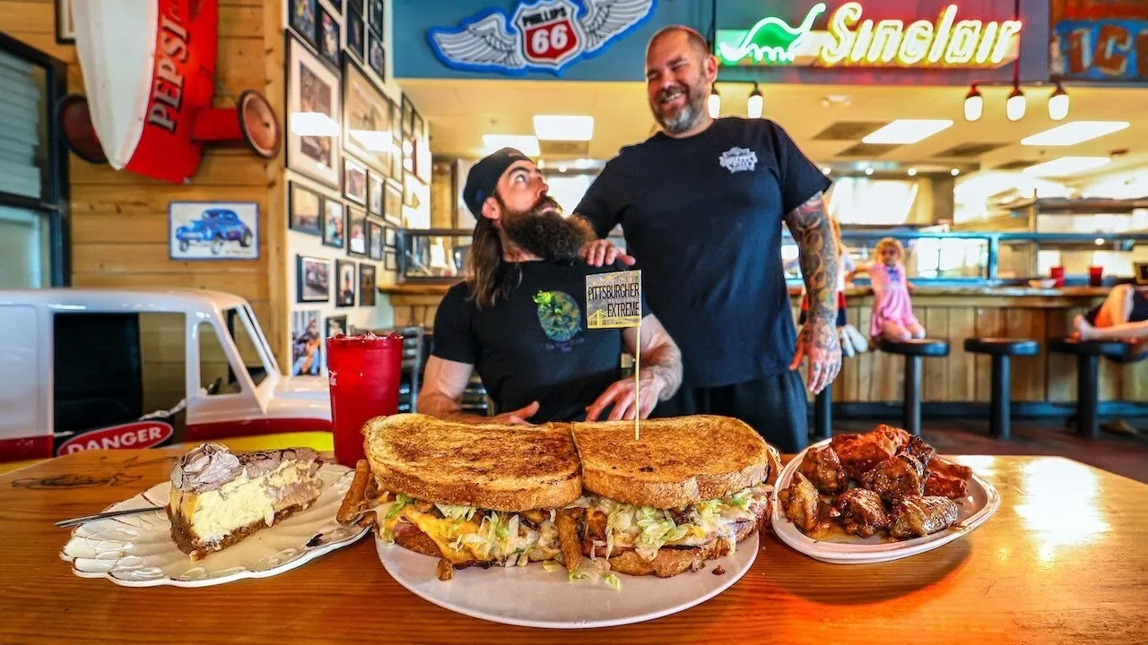 Thumbnail for the Steel Curtain Challenge at Giuseppe's Steel City Pizza video