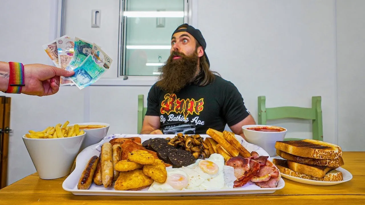 Thumbnail for the Big Cosy Challenge at Cosy Cabin Cafe video
