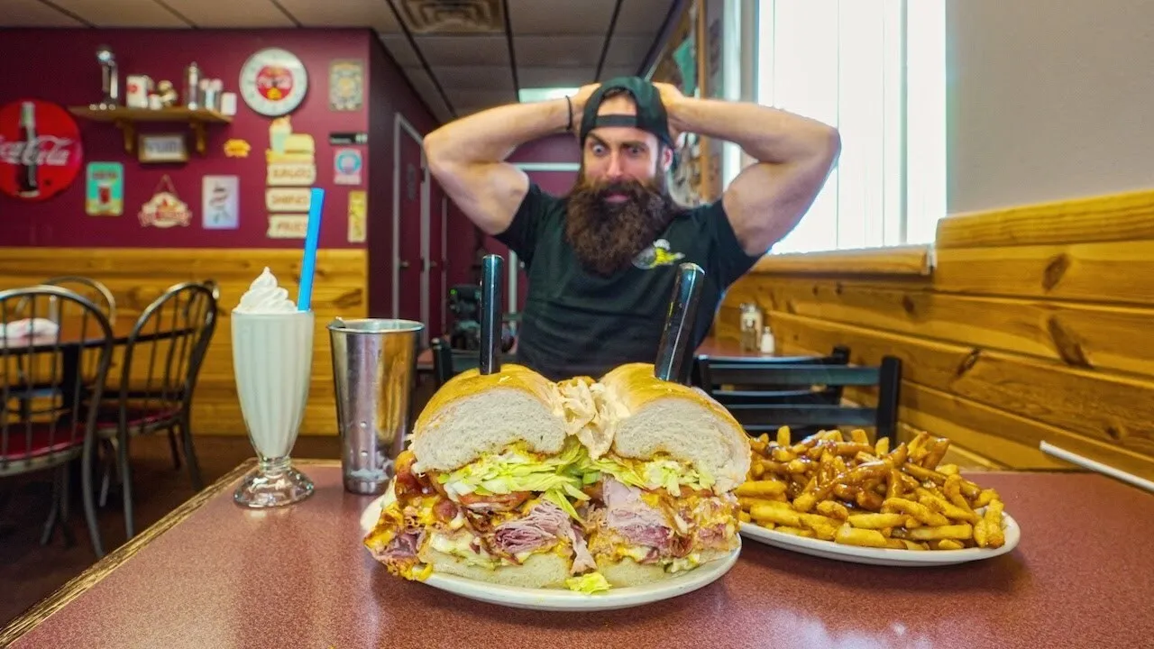Thumbnail for the Giant Deli Grinder Challenge at Tony's of Shields video