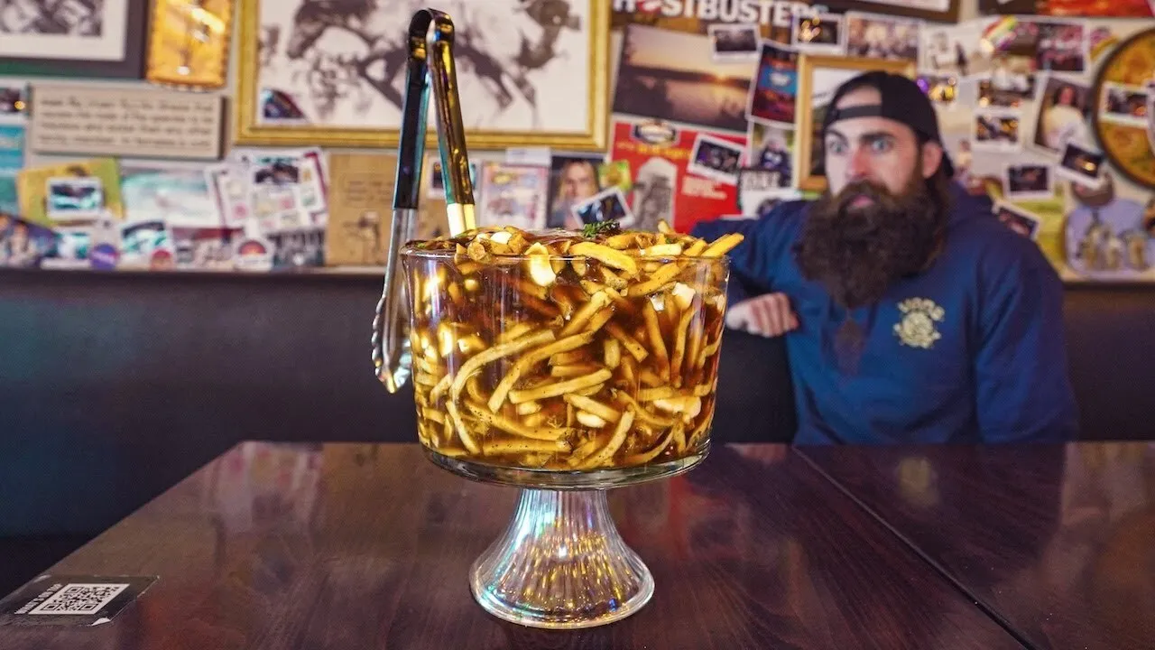 Thumbnail for the Punchbowl Poutine Challenge at Leopold's Tavern video